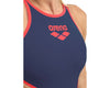 COSTUME ARENA DONNA ONE BIG LOGO COSTUME INTERO PISCINA BLU