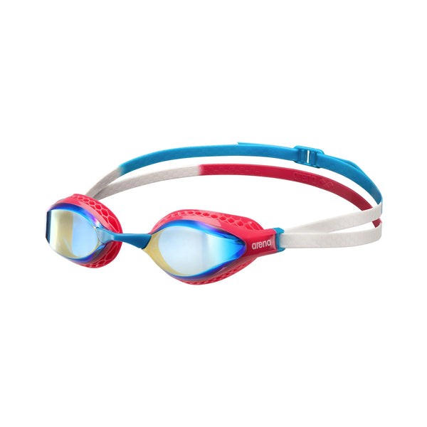 OCCHIALINI PISCINA ARENA AIR SPEED GARA NUOTO SWIM SPECCHIATI ROSA ORO