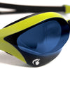 COBRA ULTRA SWIPE ARENA OCCHIALINI PISCINA GARA NUOTO GIALLO CON LENTE AZZURRA