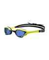 COBRA ULTRA SWIPE ARENA OCCHIALINI PISCINA GARA NUOTO GIALLO CON LENTE AZZURRA
