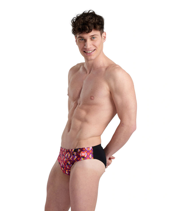 COSTUME ARENA UOMO SLIP NUOTO PISCINA BRIEF ALLOVER PHANTASY
