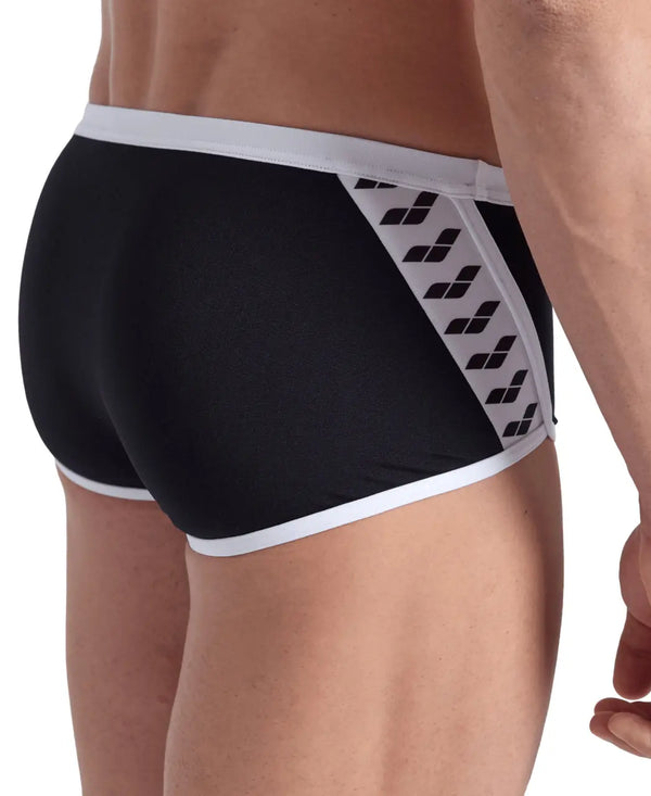COSTUME ARENA UOMO ALTO NUOTO PISCINA SWIM BRIEFS ICONS TRUNK NERO