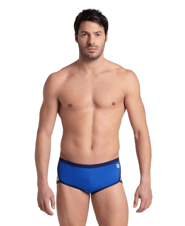 COSTUME ARENA UOMO ALTO NUOTO PISCINA SWIM BRIEFS BIG LOGO TRUNK