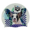 CUFFIA ARENA CANI SILICONE SWIM CAP CUFFIE PISCINA NUOTO CANE HD DOG