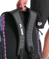 ZAINO ARENA TIE DYE BORSONE PISCINA SPIKY 3 BACKPACK 45L NUOTO RIGHE