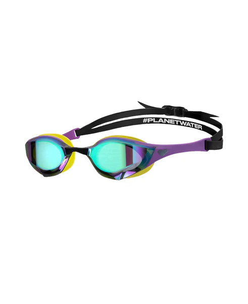 OCCHIALINI COBRA EDGE ARENA ULTRA SWIPE MIRROR OCCHIALINO NUOTO SPECCHIATI PISCINA GARA NUOTO VIOLA