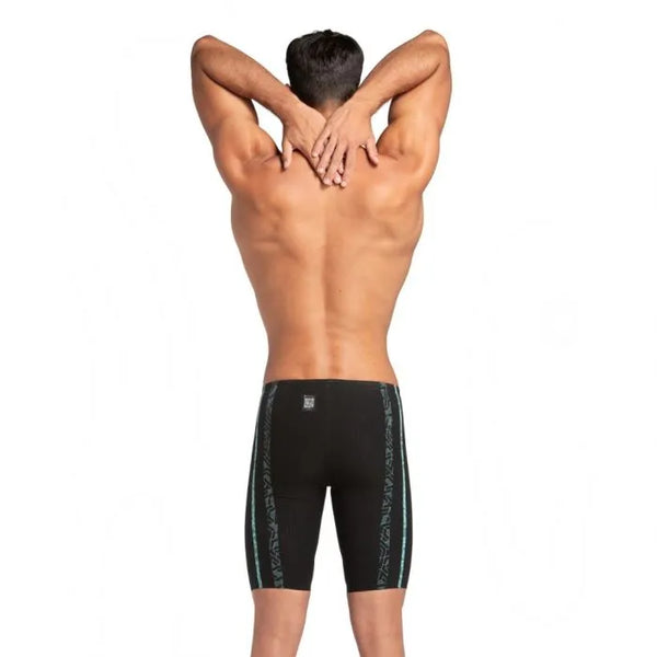 COSTUMONE ARENA POWERSKIN PRIMO JAMMER UOMO NERO MAN BLACK TEAL