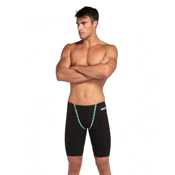 COSTUMONE ARENA POWERSKIN PRIMO JAMMER UOMO NERO MAN BLACK TEAL