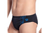 COSTUME ARENA UOMO SLIP NUOTO PISCINA BRIEF NERO BLU
