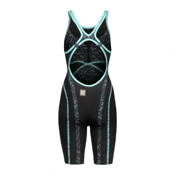 COSTUMONE GARA ARENA PRIMO POWERSKIN NERO COSTUME DONNA COMPETIZIONE OPENBACK
