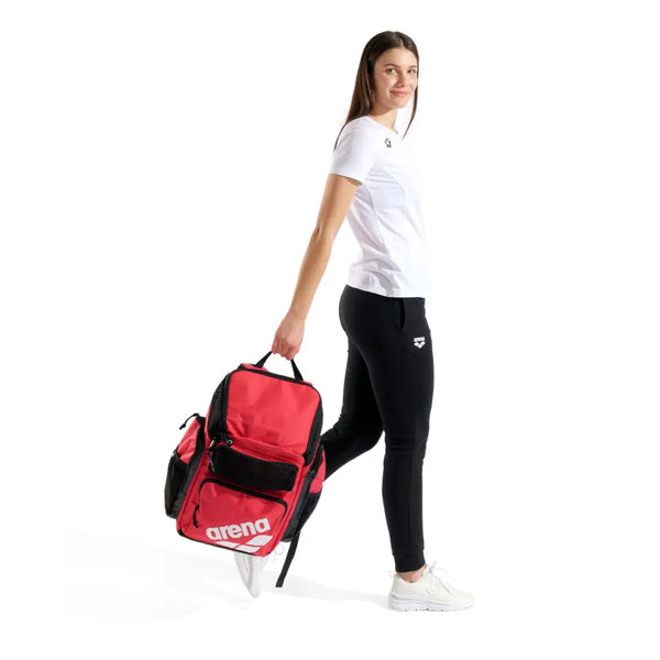 ZAINO ARENA BORSA PISCINA NUOTO BACKPACK ONE GO 45 LITRI ROSSO