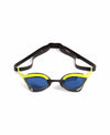 COBRA ULTRA SWIPE ARENA OCCHIALINI PISCINA GARA NUOTO GIALLO CON LENTE AZZURRA