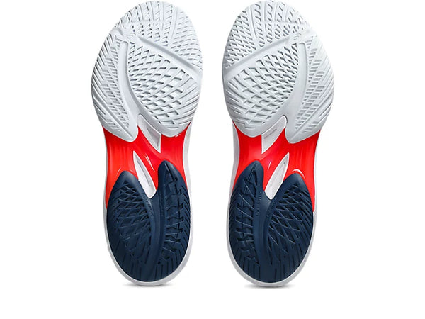 SCARPE VOLLEY PALLAVOLO ASICS UOMO SKY ELITE FF MT 3 BIANCA ARANCIO