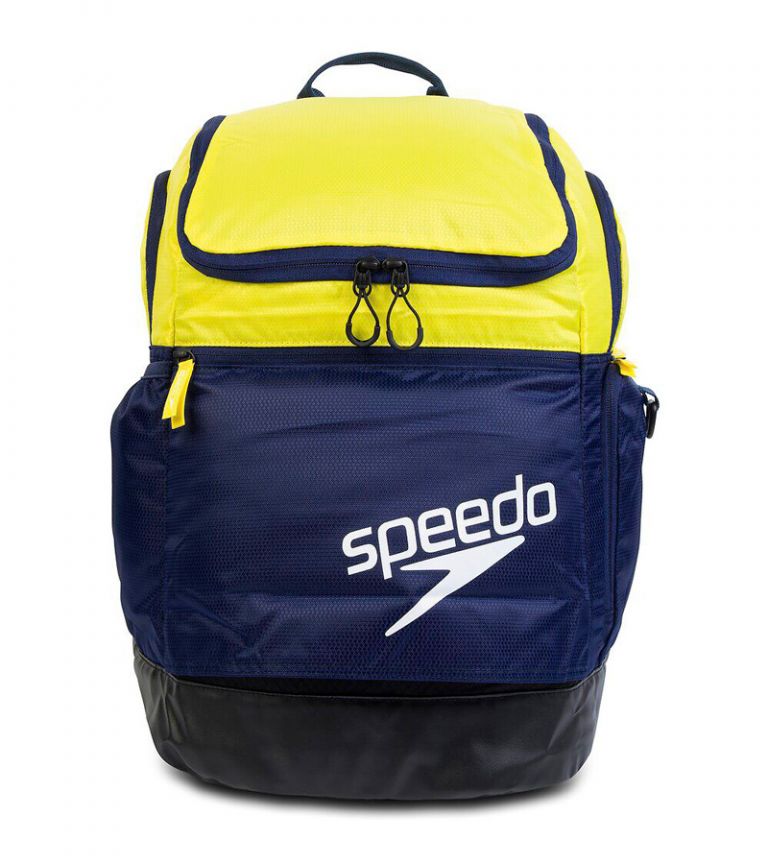ZAINO BORSA SPEEDO PISCINA NUOTO TEAMSTER RUCKSACK 35L BLU GIALLO - Main Image