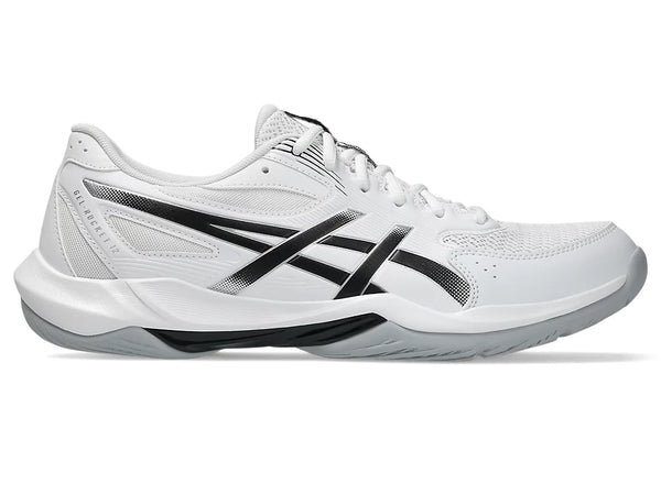SCARPE VOLLEY ASICS PALLAVOLO GEL ROCKET 12 BASSA BIANCA NERA