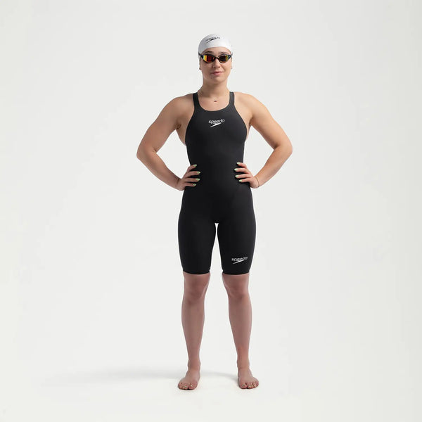 COSTUMONE SPEEDO FASTSKIN LZR VALOR 2.0 COSTUMONI DONNA CHIUSO CLOSEBAC NERO