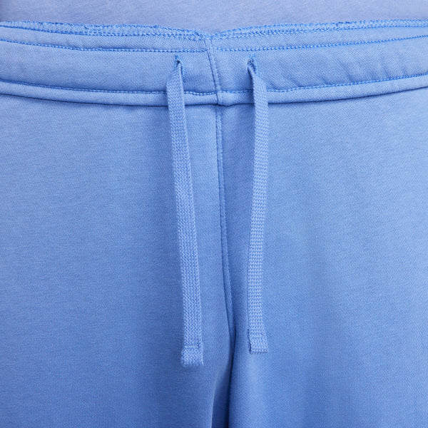 PANTALONE NIKE UOMO PANTA LUNGO TUTA JOGGER GARZATO AZZURRO