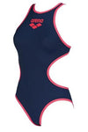 COSTUME ARENA DONNA ONE BIG LOGO COSTUME INTERO PISCINA BLU