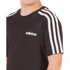 T-SHIRT MAGLIA BIMBO ADIDAS ESSENTIALS 3-STRIPES BAMBINO JUNIOR BLACK