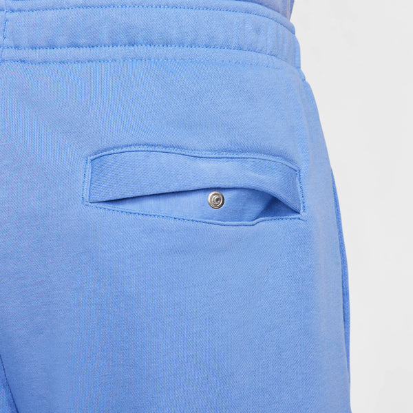 PANTALONE NIKE UOMO PANTA LUNGO TUTA JOGGER GARZATO AZZURRO