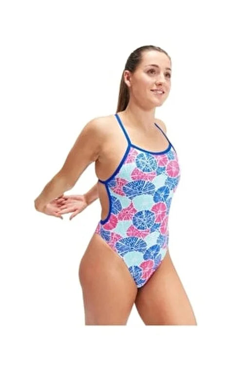 COSTUME DONNA PISCINA SPEEDO NUOTO INTERO SPALLINA STRETTA
