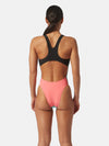 COSTUME DONNA AKRON ITALIA NUOTO PISCINA TRICOLOR CELESTE NERO FUCSIA