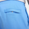 PANTALONE NIKE UOMO PANTA LUNGO TUTA JOGGER GARZATO CELESTE