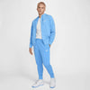 PANTALONE NIKE UOMO PANTA LUNGO TUTA JOGGER GARZATO CELESTE