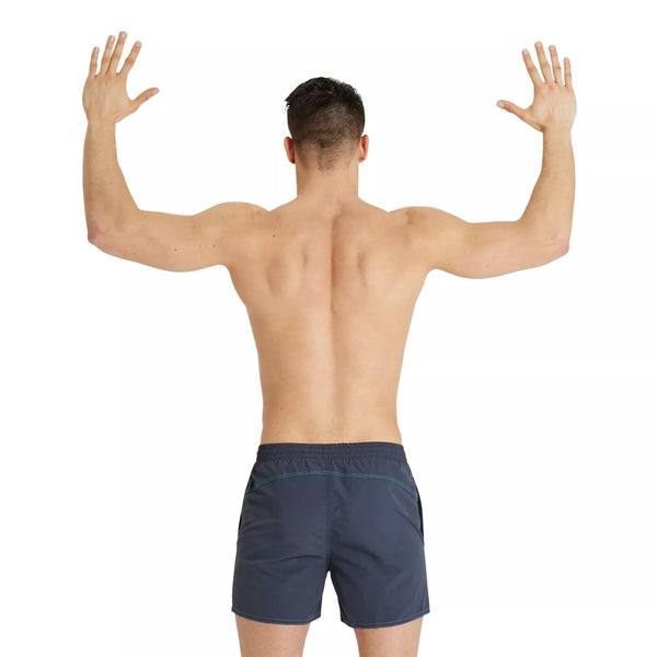 BOXER MARE ARENA COSTUME UOMO NUOTO PISCINA COSTUMI GRIGIO AZZURRO
