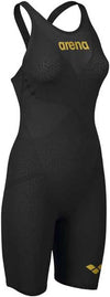 COSTUMONE ARENA POWERSKIN CARBON GLIDE BLACK-GOLD CHIUSO CLOSED BACK