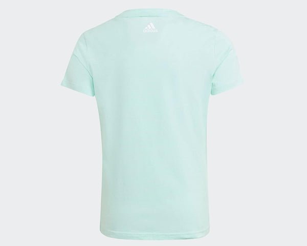 T-SHIRT T-SHIRT BIIMBO MÄDCHEN ADIDAS LOGO JUNGE JUNIOR HELLBLAU