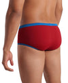 COSTUME ARENA UOMO ALTO NUOTO PISCINA SWIM BRIEFS ICONS TRUNK ROSSO
