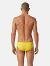 COSTUME AKRON ITALIA UOMO SLIP NUOTO PISCINA BICOLOR ARANCIO VIOLA