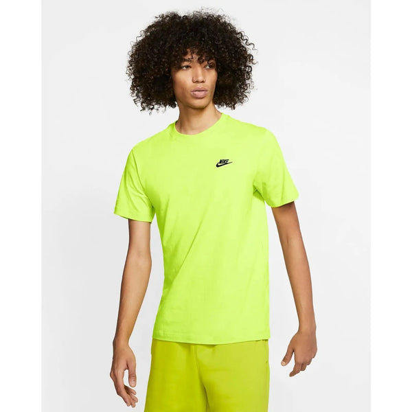 T SHIRT NIKE DRY-FIT MAGLIA SPORTSWEAR UOMO CLASSIC GIALLA FLUO