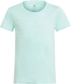 T-SHIRT T-SHIRT BIIMBO MÄDCHEN ADIDAS LOGO JUNGE JUNIOR HELLBLAU