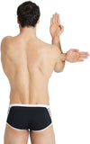 COSTUME ARENA UOMO ALTO NUOTO PISCINA SWIM BRIEFS ICONS TRUNK NERO