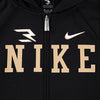 FELPA NIKE RAGAZZO CON CAPPUCCIO BIMBO BOY NERA BLACK