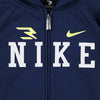 FELPA NIKE RAGAZZO CON CAPPUCCIO BIMBO BOY BLU