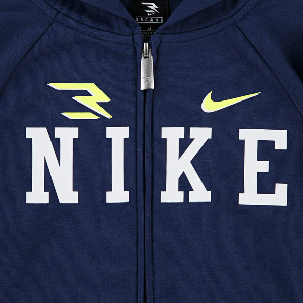 FELPA NIKE RAGAZZO CON CAPPUCCIO BIMBO BOY BLU
