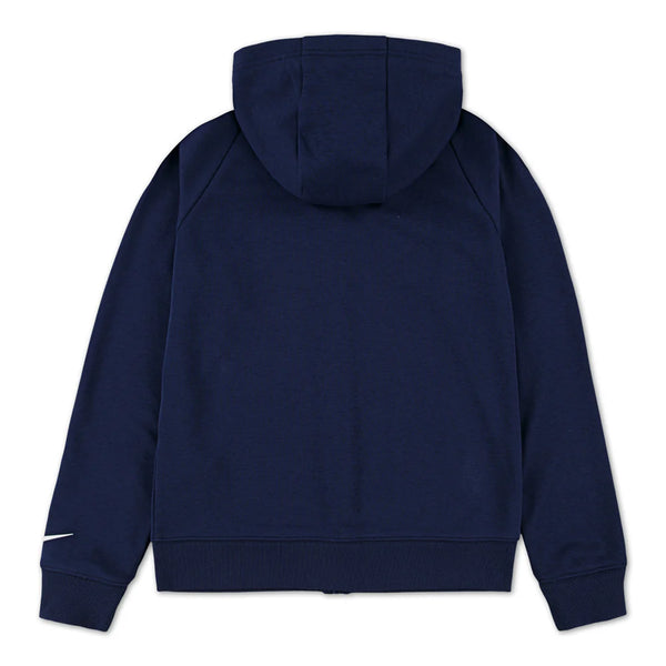FELPA NIKE RAGAZZO CON CAPPUCCIO BIMBO BOY BLU