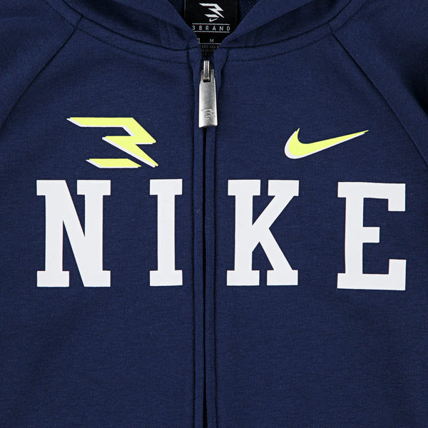 FELPA NIKE RAGAZZO CON CAPPUCCIO BIMBO BOY BLU