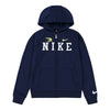 FELPA NIKE RAGAZZO CON CAPPUCCIO BIMBO BOY BLU