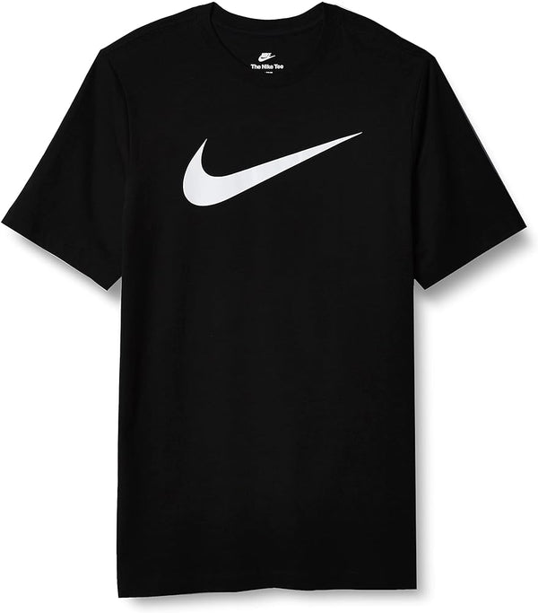 T SHIRT NIKE SWOOSH DRY-FIT MAGLIA SPORTSWEAR UOMO NERA