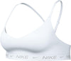 TOP NIKE AIR INDY WOMAN BRA DRI-FIT FITNESS WOD ROSA SCURO E BIANCO