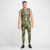 CANOTTA NIKE UOMO DRI-FIT MILITARE