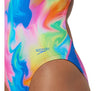 COSTUME DONNA PISCINA SPEEDO NUOTO INTERO SPALLINA STRETTA PRINTED
