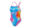 COSTUME DONNA PISCINA SPEEDO NUOTO INTERO SPALLINA ALOV DIGI COLORS