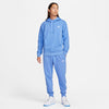 PANTALONE NIKE UOMO PANTA LUNGO TUTA JOGGER GARZATO AZZURRO