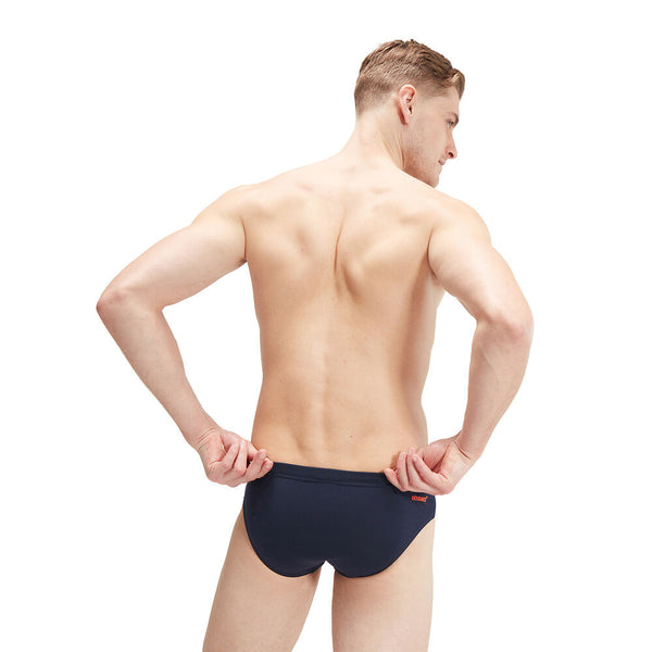 COSTUME SPEEDO TECH PANEL BRIEF UOMO SLIP NUOTO PISCINA BLU