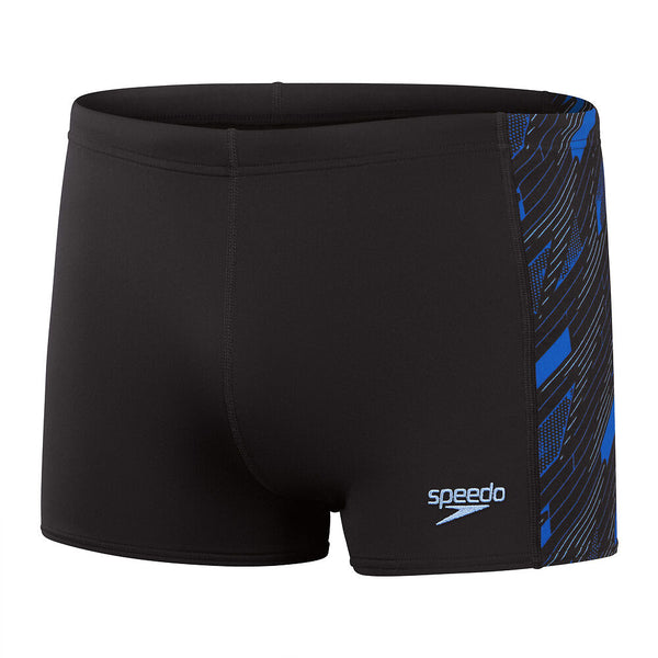 COSTUME SPEEDO PARIGAMBA HYPERBOOM LOGO AQUASHORT UOMO SLIP NUOTO PISCINA